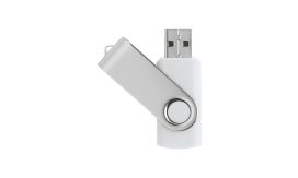 TwistDrive, unitate flash USB, alb
