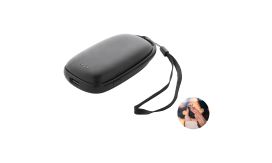 PowerPalm, Baterie externă cu încălzitor pentru mâini, negru