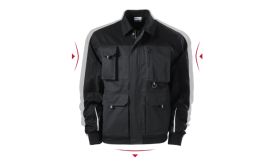 Woody, Jachetă de lucru pentru bărbaţi, ebony gray