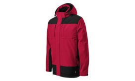 Vertex, Jachetă softshell de iarnă pentru bărbaţi, roşu marlboro