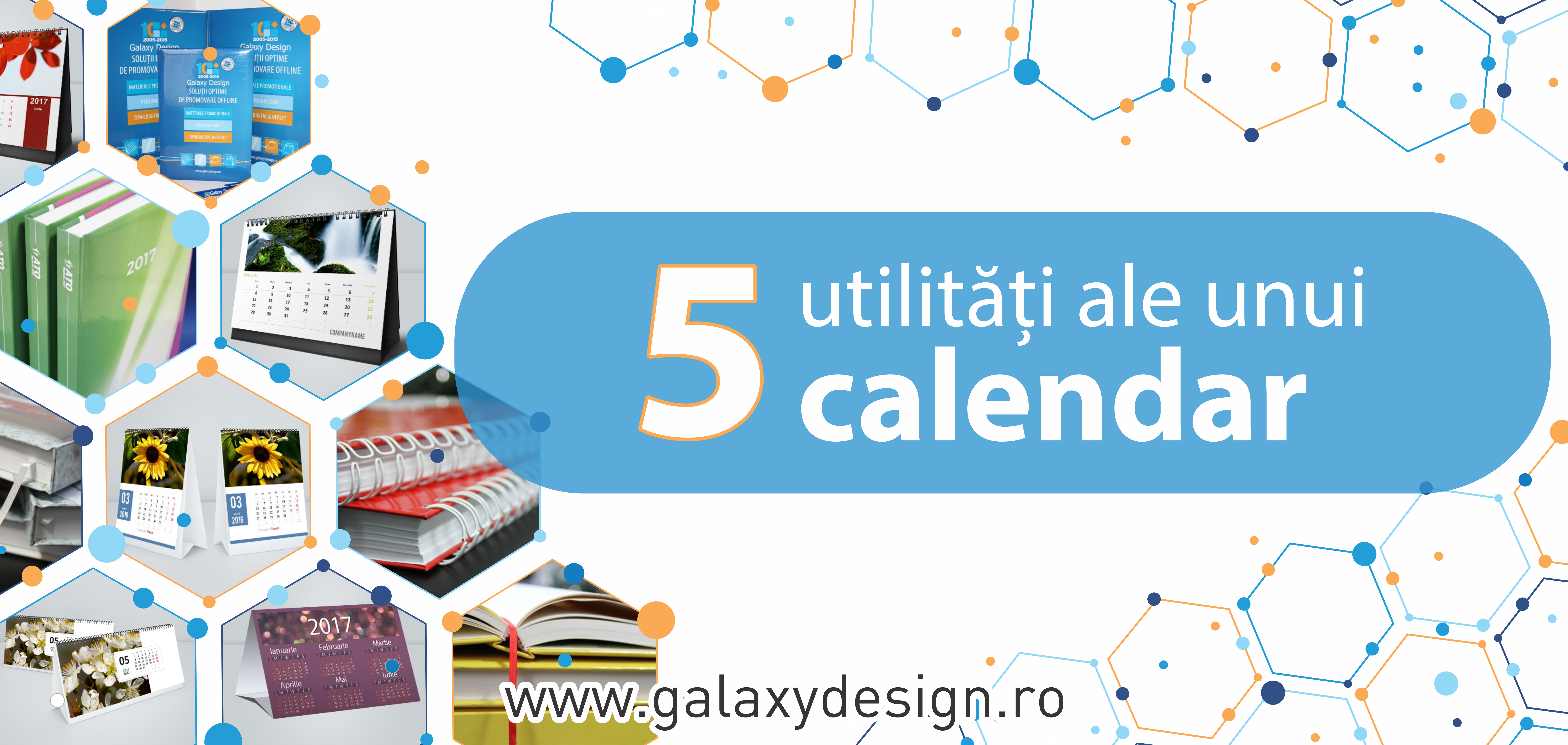 5 utilități ale unui calendar