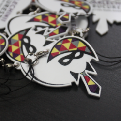 Breloc decupat și imprimat color integral conform solicitării clientului