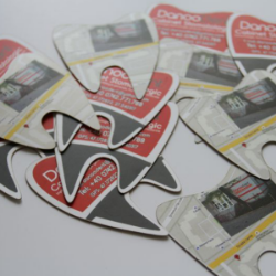 Cărți de vizită tipărite și decupate la formă pentru Danodent